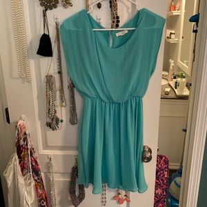 Lush short sleeve mini dress